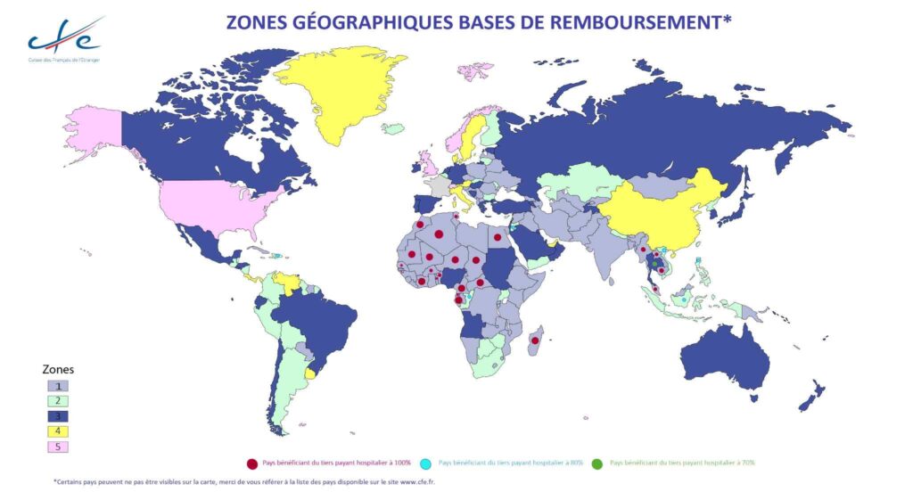 Carte remboursements CFE